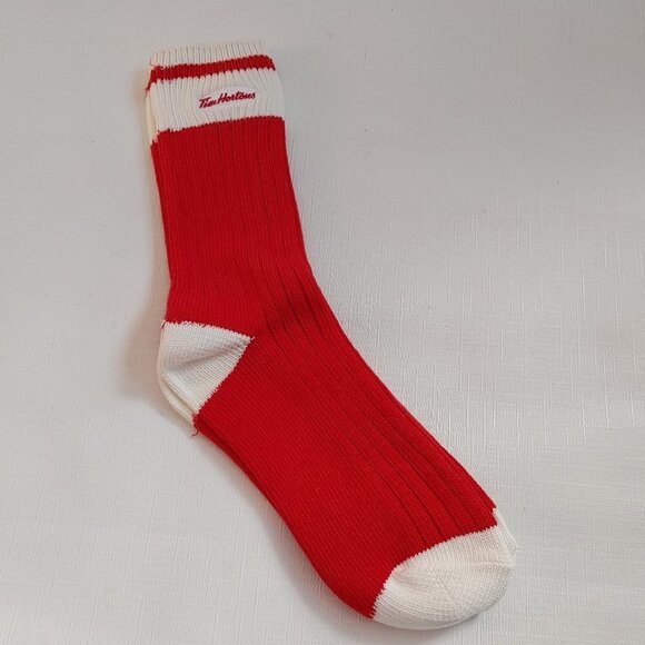 RARE Vintage Tim Hortons Tube Socks NEW - Picture 3 of 3